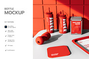 Sauces Bottle Mockup Set, a Product Mockup by graphypix (Thumbnail 2 of 4)