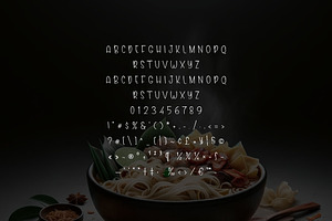 Bakso Achi - Display Font