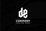 DE letter - DE letter logo design, a Branding & Logo Template by Sagar Gabol (Thumbnail 4 of 4)