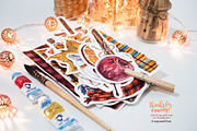 Autumn Coziness - Watercolour Set, a Food Illustration by Aquarellina (Thumbnail 9 of 9)