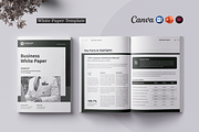 White Paper | Canva, Word, PPTX, InD, a Brochure Template by ArtisticLand (Thumbnail 1 of 14)
