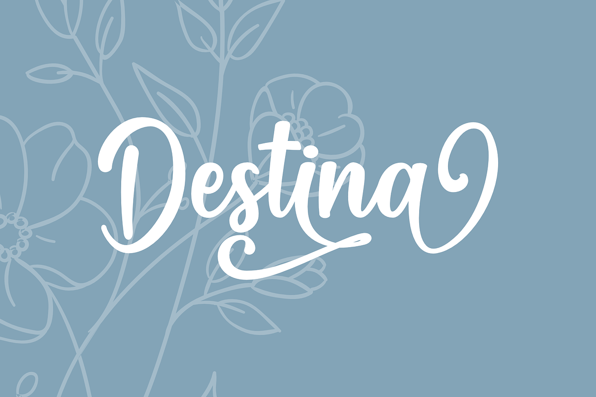 Gather - Craft Font preview 3