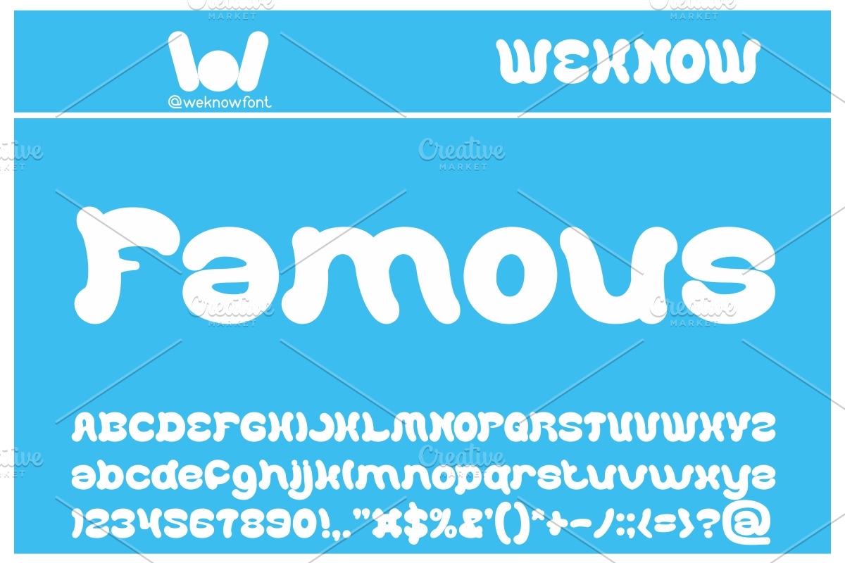 wealth and famous, a Font by weknow (Photo 3 of 5)