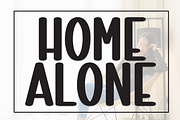 Home Alone | Script Font, a Script Font by Scratchones (Thumbnail 1 of 8)