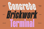 CS Brixton – Bold Font, a Sans Serif Font by Craft Supply Co. (Thumbnail 4 of 8)