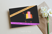 Aesthetic Thank You Card Template, a Card Template by Elegant_Studio44 (Thumbnail 4 of 5)