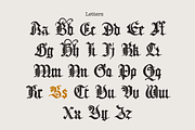 Europe Gothic balckletter font, a Blackletter Font by kaer_shop (Thumbnail 2 of 10)