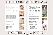 Influencer Rate Card Media Kit Canva, a Social Media Template by Daily Creative (Thumbnail 3 of 4)