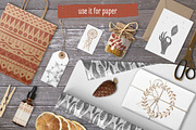 Boho Linocut Style, a Decorative Illustration by dasha mo (Thumbnail 6 of 6)