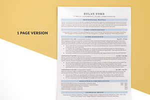 CEO CV Template / Executive CV Word