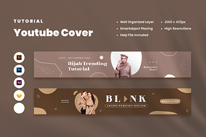 Tutorial Youtube Cover, a Social Media Template by Rahardi Creative