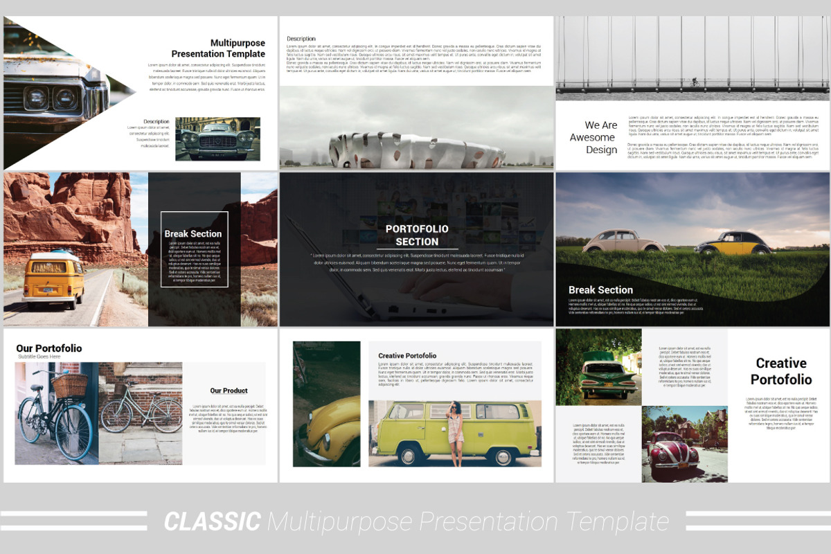 Classic Minimal Powerpoint Template, a Presentation Template by Presentation Official (Photo 6 of 13)