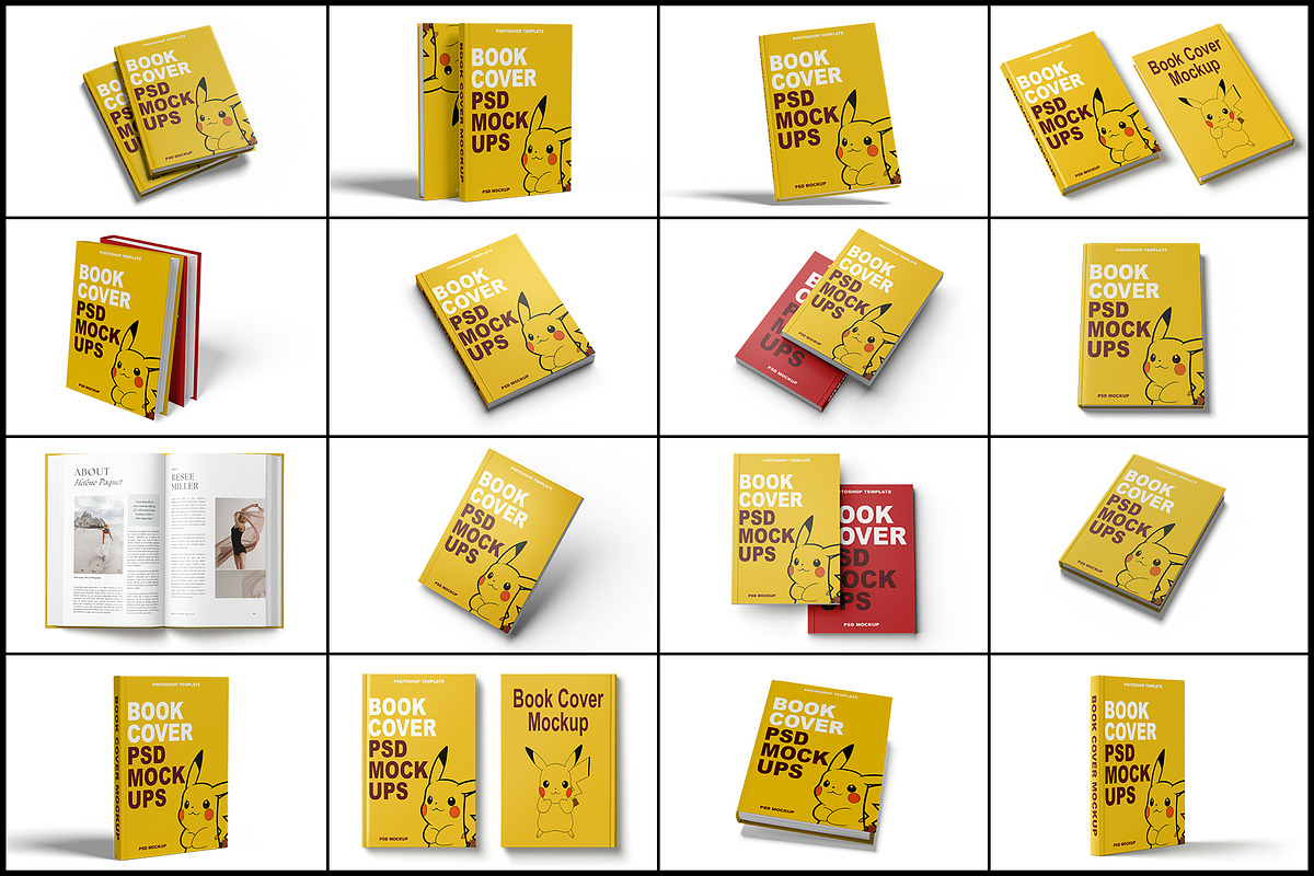Book Cover Mockup, a Books & Magazine Mockup by mockupbuys (Photo 1 of 34)
