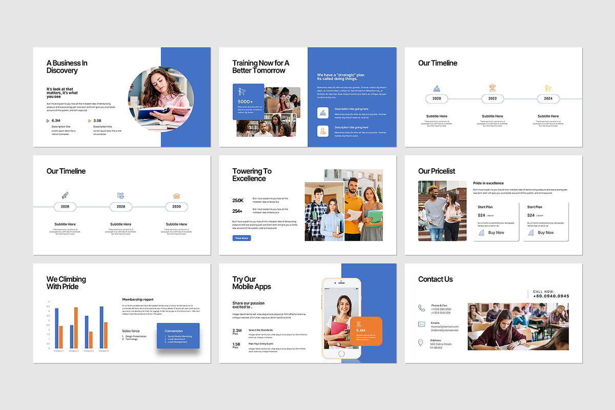 Thales Academic Presentation, a Presentation Template by evgenystudio (Photo 8 of 8)