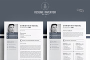 Resume Template, a Resume Template by ResumeInventor (Thumbnail 3 of 6)