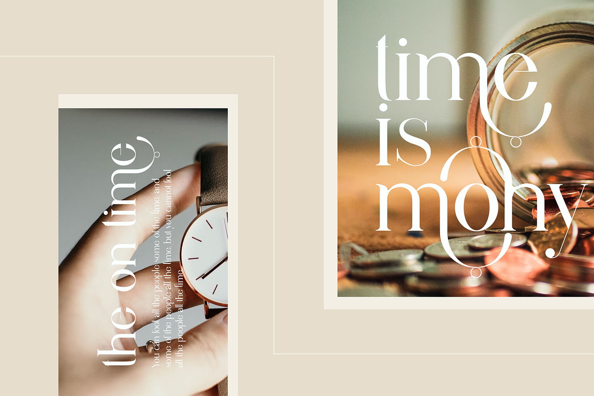 vindea Ligature Serif Typeface, a Serif Font by Humaira_std (Photo 5 of 11)