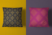 10 Seamless Indian Doodle Patterns, a Pattern Graphic by Swathi Kirthyvasan (Thumbnail 3 of 7)