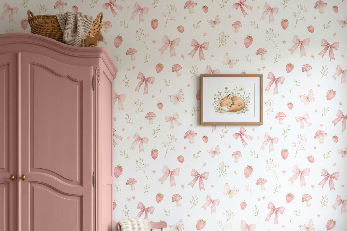 Nursery Wallpaper Mockup PSD, a Household Mockup by 1001 mockups (Photo 10 of 12)