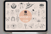 Wiccan Wicca Witchcraft Vol 3, a Brush Add-On by TaKong Magics (Thumbnail 1 of 4)