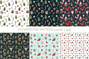 Christmas and New Year, a Decorative Illustration by YuliaBiser (Thumbnail 4 of 6)