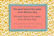 LAFOLOs Happy Font, a Handwritten Font by LAFOLO (Thumbnail 6 of 6)