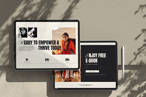 Elise Showit Sales Page Template