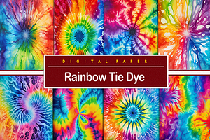 Rainbow Tie Dye