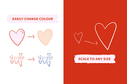 Love Hearts Icons, an Icon by Caroline Mackay (Thumbnail 5 of 7)