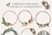 Christmas. Winter animals collection, a Seasonal Illustration by Alisovna (Thumbnail 6 of 14)