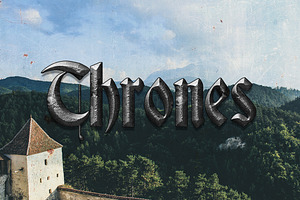 Medieval Text Styles for Photoshop