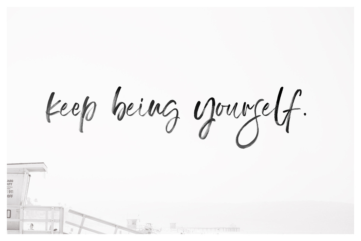 SALE! Display Signature Font - SVG, a Script Font by Emtheen Std. (Photo 4 of 11)