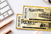 Personalized Polar Express Ticket, a Print Template by Snapybiz (Thumbnail 10 of 11)