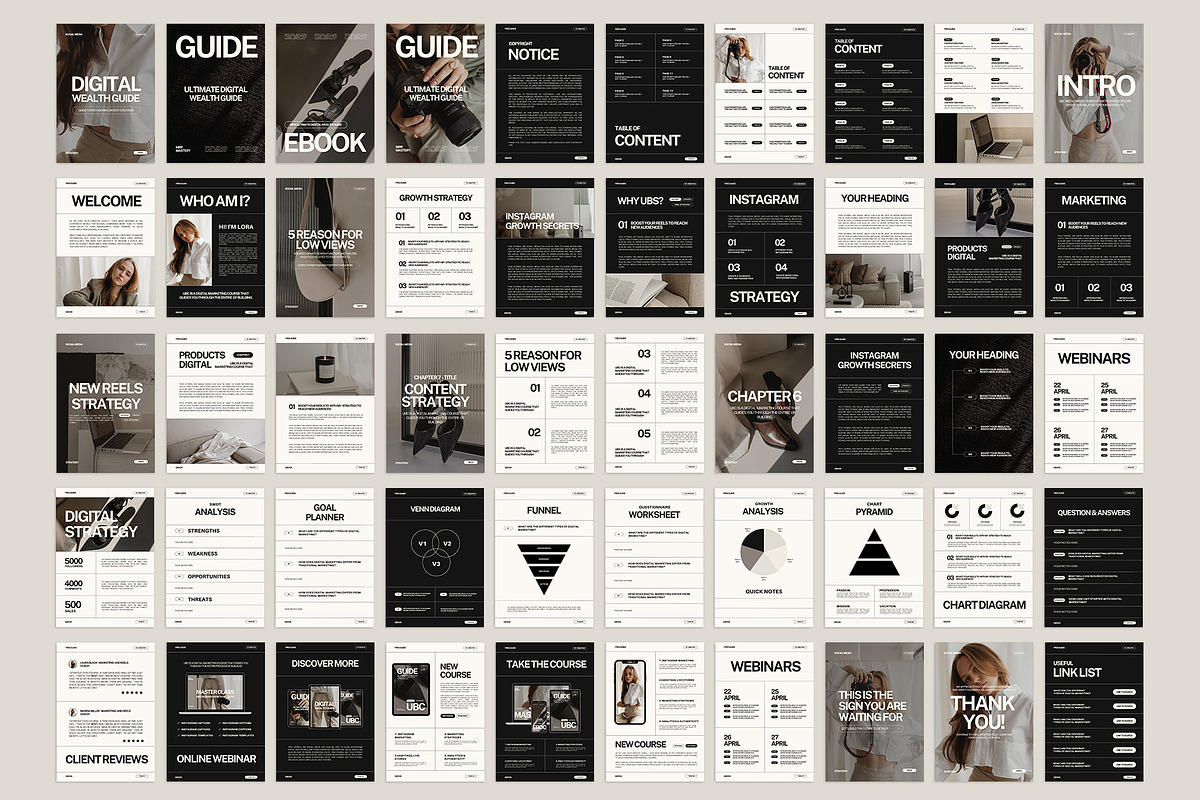 Ebook Template for Coaches VIII, a Marketing Template by Instprofi | Studio Estimo (Photo 6 of 6)