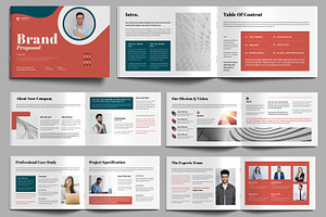 Brand Proposal Template, a Brochure Template by MightyDesign