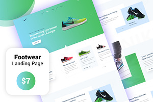 E- Commerce Landing Page