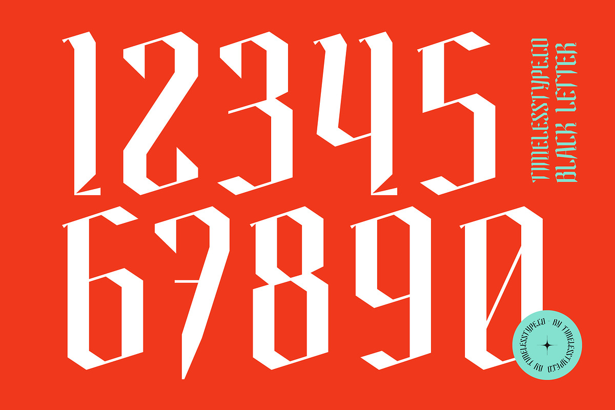 Helosa Modern Blackletter Font, a Blackletter Font by timelesstype.co (Photo 8 of 20)
