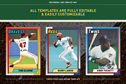 1990's Pro Baseball Card Templates, a Card Template by Chris Weibring (Thumbnail 5 of 11)