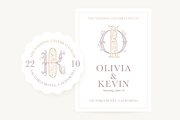 Wedding Calligraphy font family, a Serif Font by kaer_shop (Thumbnail 4 of 11)