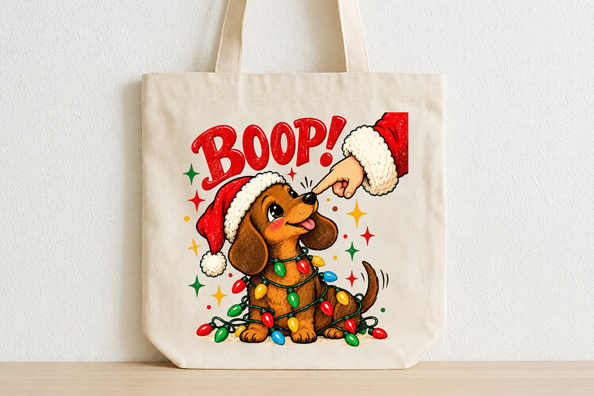 Retro Preppy Christmas PNG, a Seasonal Illustration by CraftArtStudio (Photo 2 of 4)