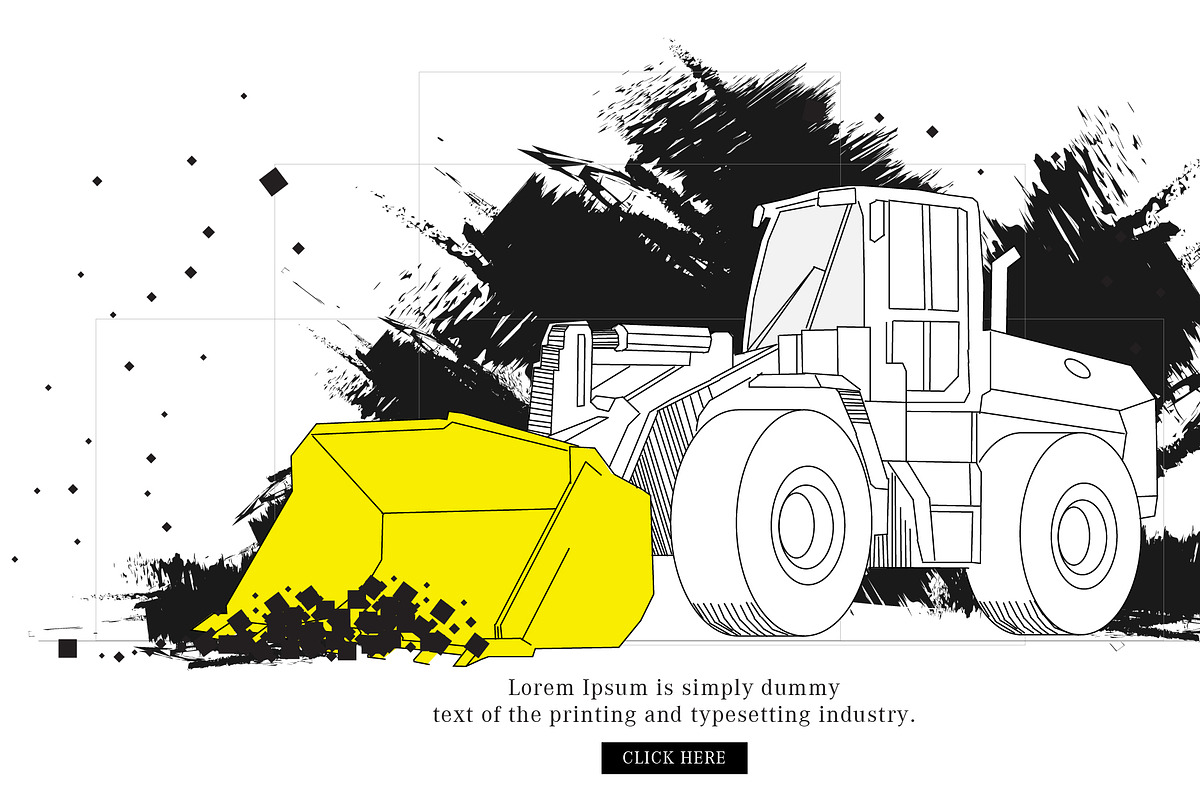 Construction machinery 20 ITEMS, a Technology Illustration by Vladimir Vihrev (Photo 20 of 20)
