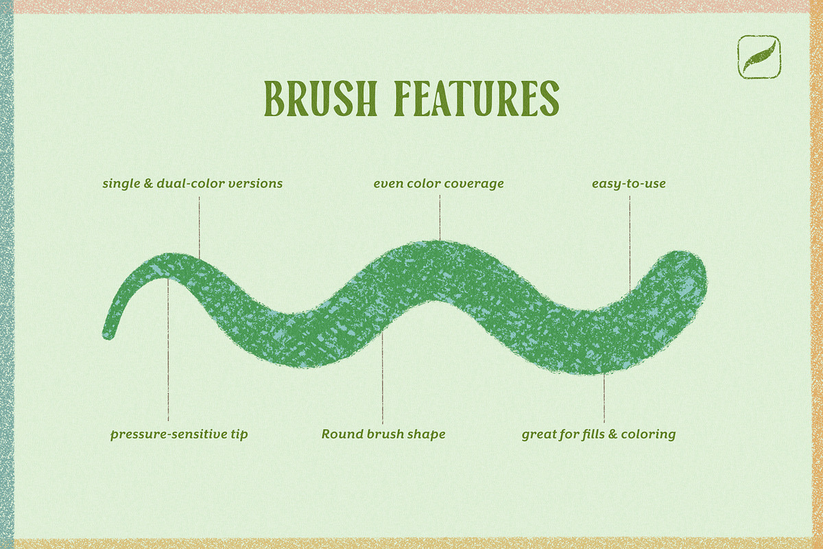 Procreate Illustration Brushes, a Brush Add-On by Basia Stryjecka (Photo 16 of 18)