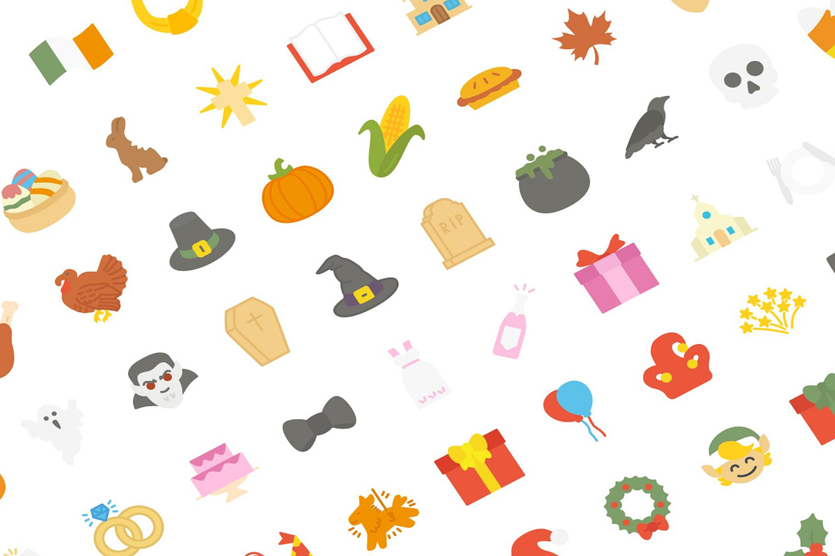 432 Holidays Icons, an Emoji Icon by Creative Perspective (Photo 4 of 4)