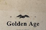 Golden Age Font, a Serif Font by Golden Press Studio (Thumbnail 1 of 2)