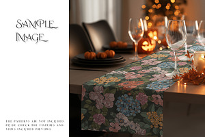 Autumn Style Table Runner Mockups