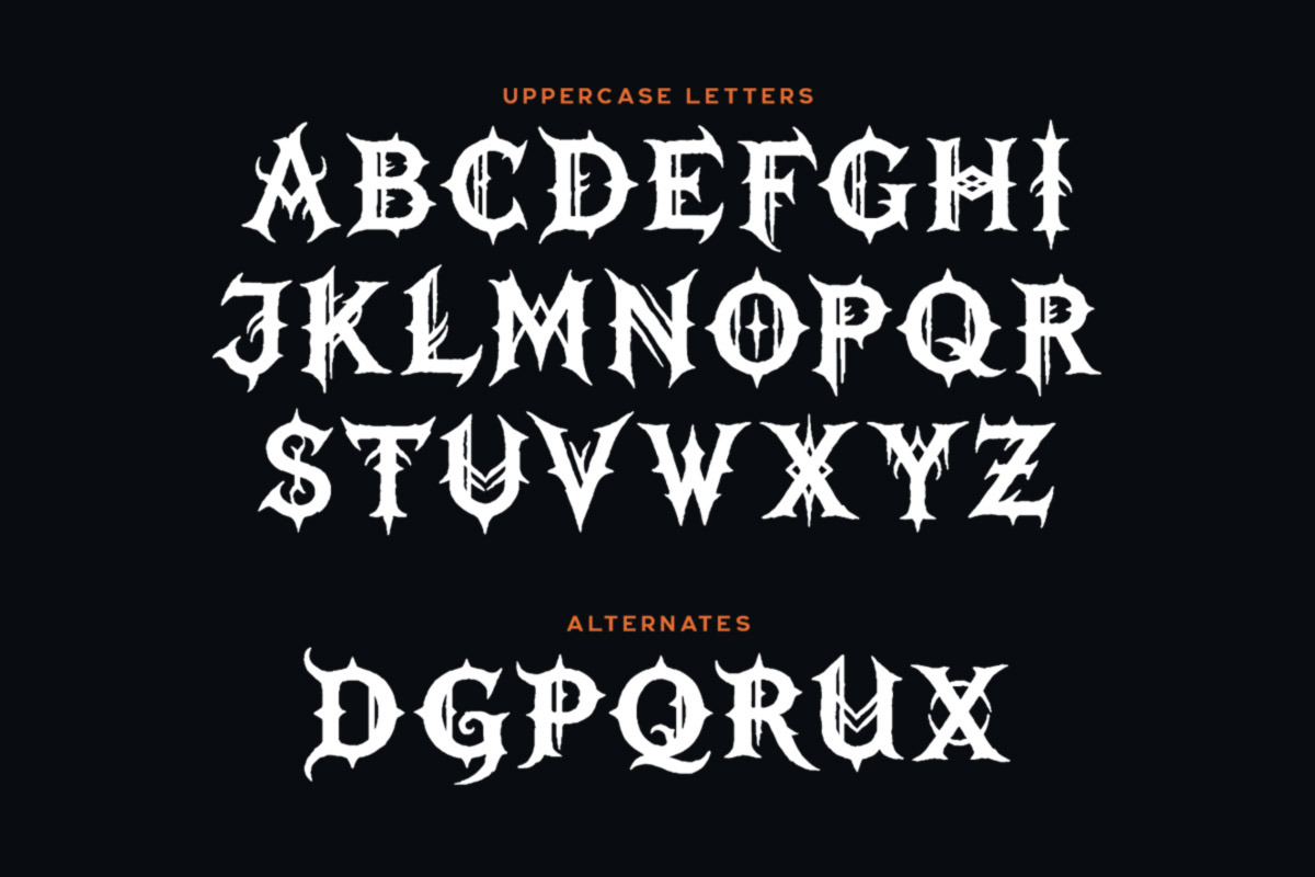 Forge Typeface, a Font by Tugcu Design Co. (Photo 2 of 4)