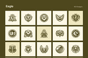 1500 Bird Logo Art Set, a Solid Icon by Creative Stall (Thumbnail 9 of 38)