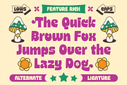 Boldfat Mighty Tyepface, a Sans Serif Font by alit design (Thumbnail 12 of 21)