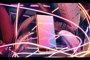 Neon Iphone Mockups Bundle, an iPhone Mockup by As Good As Possible (Thumbnail 9 of 11)