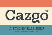 UT Cazgo - A Stylish Slab Serif, a Slab Serif Font by Universitype (Thumbnail 1 of 12)