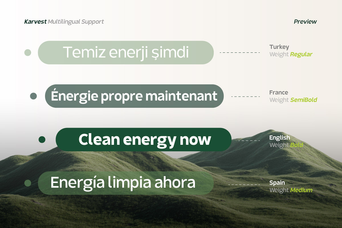 Karvest Green Tech & Sustainability, a Sans Serif Font by productype1 (Photo 9 of 10)